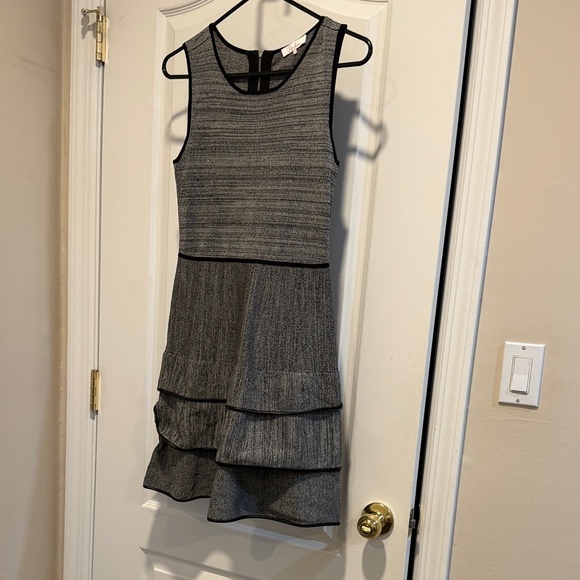 Parker Dresses & Skirts - Parker Gray Layered Mini Dress